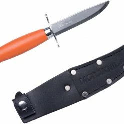 MORAKNIV Mora Scout 39 Knife 3.375" Rounded Blade W/ Sheath (Sweden) 7 MORAKNIV Mora Scout 39 Knife 3.375