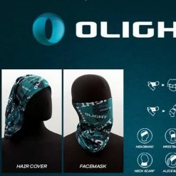 Flashlights & Lighting Olight Bandana Multipurpose Headwear 100% Microfiber