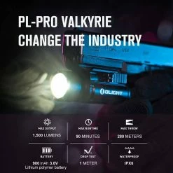 Flashlights & Lighting OLIGHT PL-Pro Valkyrie 1500 Lumens Rechargeable Weaponlight 27 Flashlights & Lighting OLIGHT PL-Pro Valkyrie 1500 Lumens Rechargeable Weaponlight