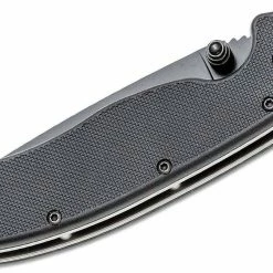 Ontario RAT 2 Folding Knife 3.0" Black Plain Blade, Black Nylon Handles - 8861