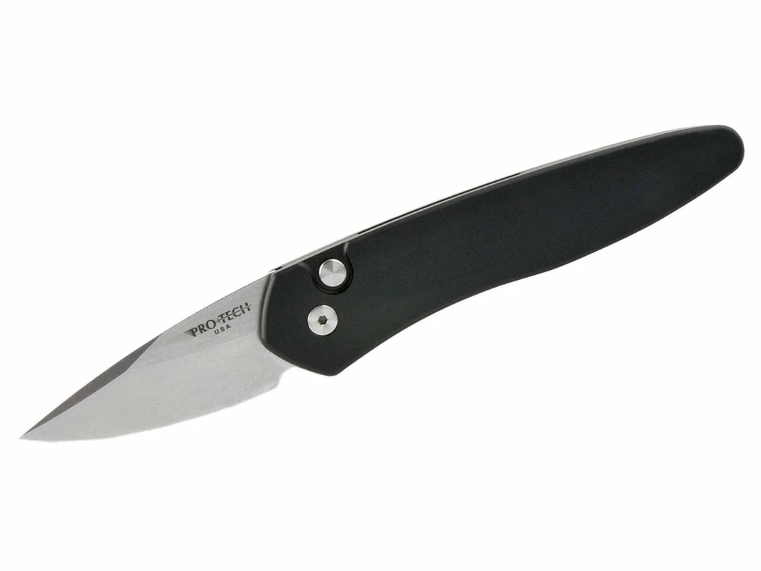 PROTECH KNIVES Pro-Tech Half Breed Auto 3605 Black Handle Stonewash BLade All Knife Brands 3 PROTECH KNIVES Pro-Tech Half Breed Auto 3605 Black Handle Stonewash BLade All Knife Brands