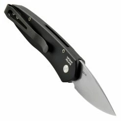 PROTECH KNIVES Pro-Tech Half Breed Auto 3605 Black Handle Stonewash BLade All Knife Brands