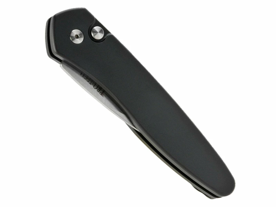 PROTECH KNIVES Pro-Tech Half Breed Auto 3605 Black Handle Stonewash BLade All Knife Brands 5 PROTECH KNIVES Pro-Tech Half Breed Auto 3605 Black Handle Stonewash BLade All Knife Brands