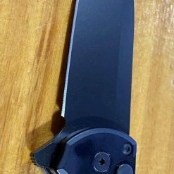 PROTECH KNIVES All Knife Brands Pro-Tech Malibu Wharncliffe Flipper Knife (3.3" DLC) 17 PROTECH KNIVES All Knife Brands Pro-Tech Malibu Wharncliffe Flipper Knife (3.3