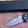 PROTECH KNIVES Pro-Tech Rockeye Auto Black Handle, Stonewash S35VN Blade LG301 2 PROTECH KNIVES Pro-Tech Rockeye Auto Black Handle, Stonewash S35VN Blade LG301