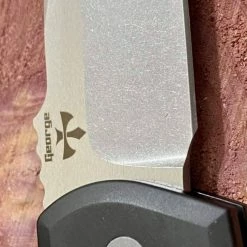 PROTECH KNIVES Pro-Tech Rockeye Auto Black Handle, Stonewash S35VN Blade LG301 13 PROTECH KNIVES Pro-Tech Rockeye Auto Black Handle, Stonewash S35VN Blade LG301