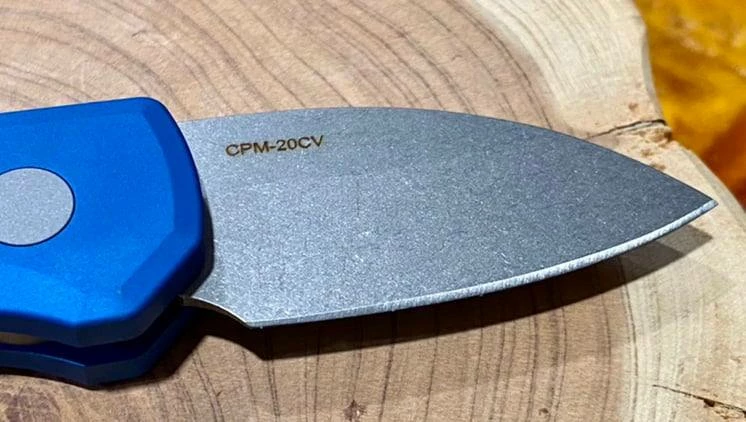 PROTECH KNIVES Pro-Tech Runt 5 Blue Handle Stonewash Wharncliffe 20-CV (R5101-Blue) All Knife Brands 9 PROTECH KNIVES Pro-Tech Runt 5 Blue Handle Stonewash Wharncliffe 20-CV (R5101-Blue) All Knife Brands