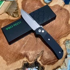 PROTECH KNIVES Pro-Tech Terzuola ATCF Auto Textured Blk (3.5