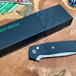 PROTECH KNIVES Pro-Tech Terzuola ATCF Auto Textured Blk (3.5