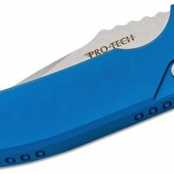 PROTECH KNIVES All Knife Brands Protech Les George SBR Stonewash Knife Aluminum (2.6") 13 PROTECH KNIVES All Knife Brands Protech Les George SBR Stonewash Knife Aluminum (2.6