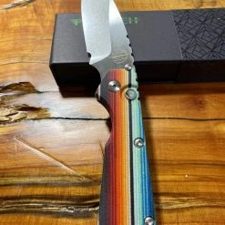 PROTECH KNIVES Protech Strider Custom SnG Auto Micarta Handle (Rare) 11 PROTECH KNIVES Protech Strider Custom SnG Auto Micarta Handle (Rare)