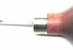 Ramelson 107R 5-Piece Small Woodcarving Tool Set With Palm-Style Handles