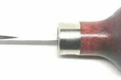 Ramelson 107R 5-Piece Small Woodcarving Tool Set With Palm-Style Handles