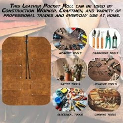 Ramelson 6 Pocket Tool Roll Pouch