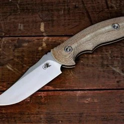 Rick Hinderer Emmett Fixed Blade Stonewash Micarta Handles All Knife Brands