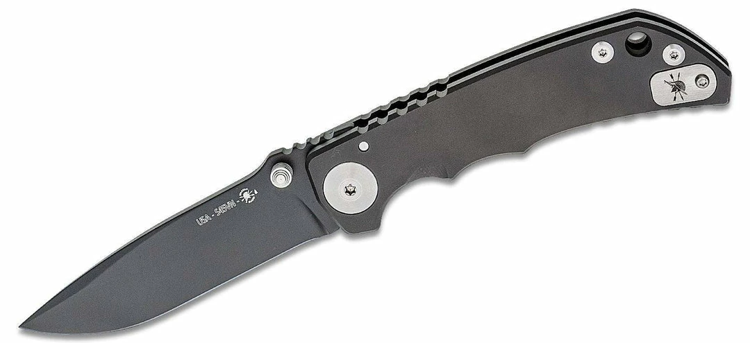 SPARTAN BLADES Spartan Harsey Folding SF5BK Knife 3.95" S45VN Black Titanium 3 SPARTAN BLADES Spartan Harsey Folding SF5BK Knife 3.95" S45VN Black Titanium
