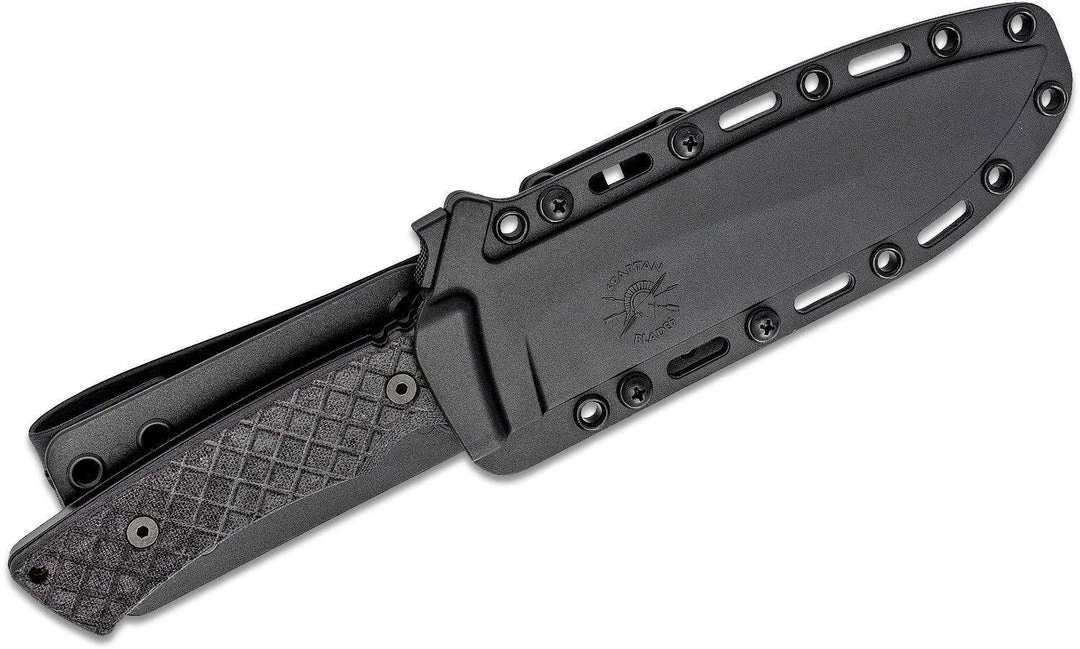 SPARTAN BLADES Spartan SBSL002BKBK Machai Fixed Blade Knife 6.625" 6 SPARTAN BLADES Spartan SBSL002BKBK Machai Fixed Blade Knife 6.625"