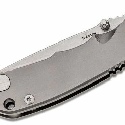 SPARTAN BLADES Spartan SHF Harsey SF10SW Folding Knife 3.25" S45VN Titanium Handles