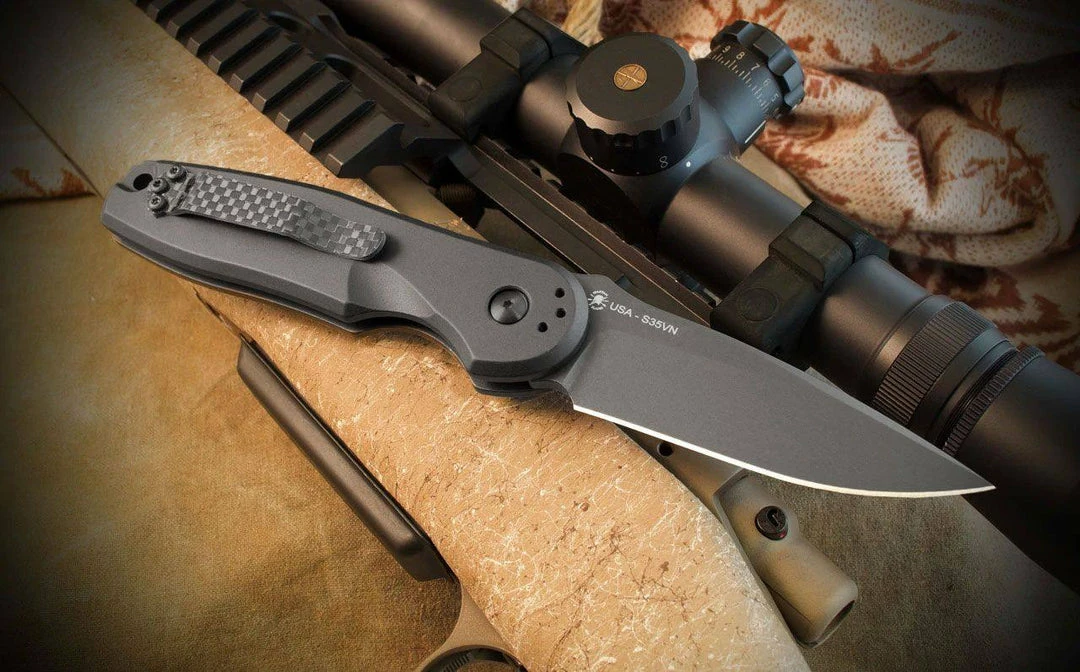 SPARTAN BLADES Spartan Zelos SF9BKBK Auto Folding Knife 3.25" S45VN Black PVD 7 SPARTAN BLADES Spartan Zelos SF9BKBK Auto Folding Knife 3.25" S45VN Black PVD