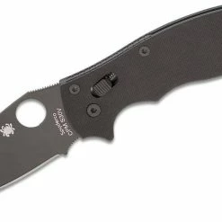 Spyderco C101GPBBK2 Manix 2 Knife Tactical (3.375" Black) Spyderco Knives