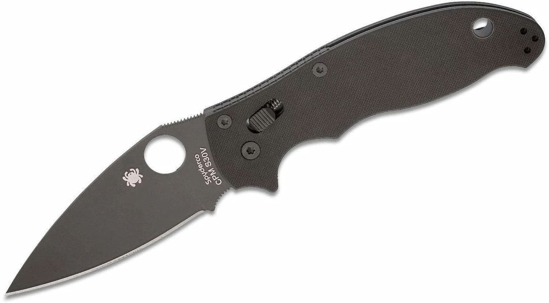 Spyderco C101GPBBK2 Manix 2 Knife Tactical (3.375" Black) Spyderco Knives 3 Spyderco C101GPBBK2 Manix 2 Knife Tactical (3.375" Black) Spyderco Knives