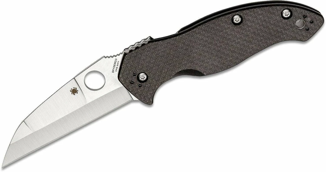Spyderco C248CFP Kelly McCann Canis Folding Knife 3.36" S30V 3 Spyderco C248CFP Kelly McCann Canis Folding Knife 3.36" S30V