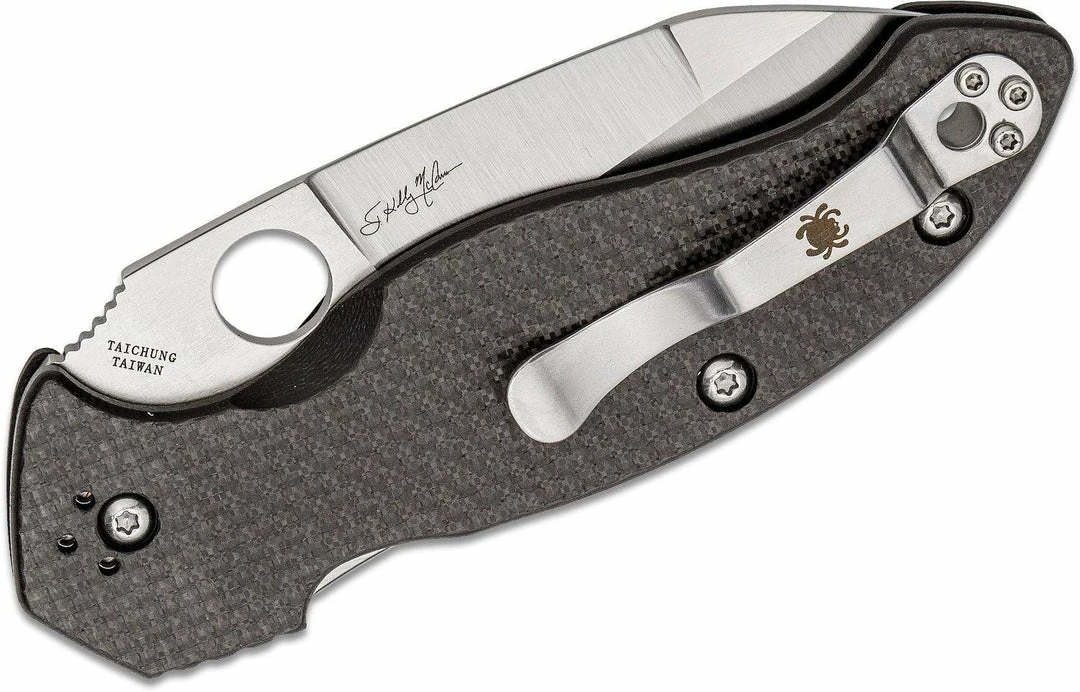 Spyderco C248CFP Kelly McCann Canis Folding Knife 3.36" S30V 5 Spyderco C248CFP Kelly McCann Canis Folding Knife 3.36" S30V