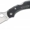 Spyderco Dragonfly 2 Wharncliffe Knife 2.28" Satin Plain Blade, Black Handles 2 Spyderco Dragonfly 2 Wharncliffe Knife 2.28" Satin Plain Blade, Black Handles