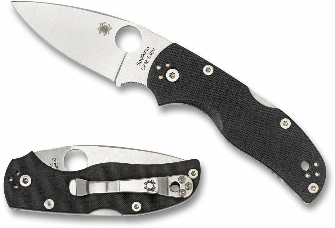Spyderco Knives Spyderco Native 5 Folding Knife 3" S30V Satin 4 Spyderco Knives Spyderco Native 5 Folding Knife 3" S30V Satin