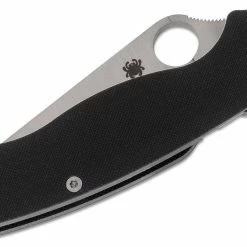 Spyderco Knives Spyderco Paramilitary 2 C81GP2 Knife 3.42" S45V Blade, Black G10 Handles