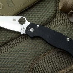 Spyderco Knives Spyderco Paramilitary 2 C81GP2 Knife 3.42