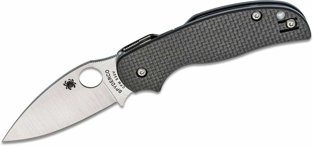 Spyderco Sage 5 Folding Knife 3.03" S30V Satin Plain Blade, Carbon Fiber - C123CFPCL Spyderco Knives 3 Spyderco Sage 5 Folding Knife 3.03" S30V Satin Plain Blade, Carbon Fiber - C123CFPCL Spyderco Knives
