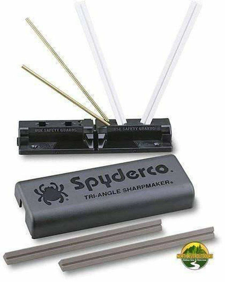 Spyderco Knives Spyderco Tri-Angle Sharpmaker Sharpener 3 Spyderco Knives Spyderco Tri-Angle Sharpmaker Sharpener