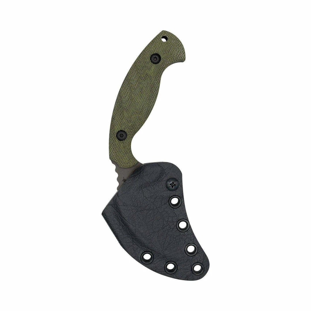 TOOR KNIVES Toor Karsumba Karambit Knife Burlap Green (USA) 5 TOOR KNIVES Toor Karsumba Karambit Knife Burlap Green (USA)