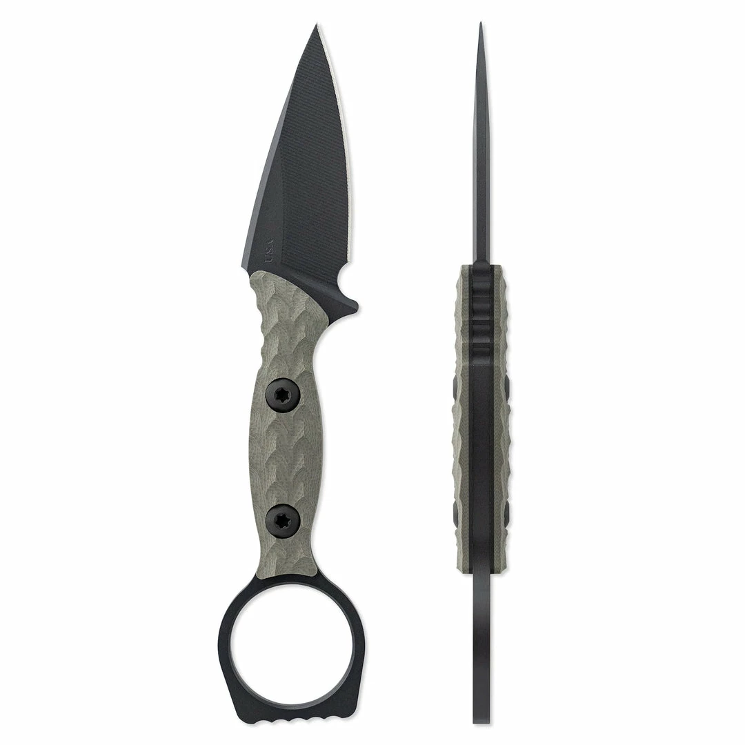 TOOR KNIVES Toor Viper Fixed Blade 3.75" D2 (USA) 12 TOOR KNIVES Toor Viper Fixed Blade 3.75" D2 (USA)