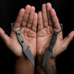 TOOR KNIVES Toor Viper Fixed Blade 3.75" D2 (USA) 14 TOOR KNIVES Toor Viper Fixed Blade 3.75