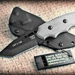 TOPS KNIVES All Knife Brands TOPS C.A.T. 203 Knife - Tanto Point 11 TOPS KNIVES All Knife Brands TOPS C.A.T. 203 Knife - Tanto Point