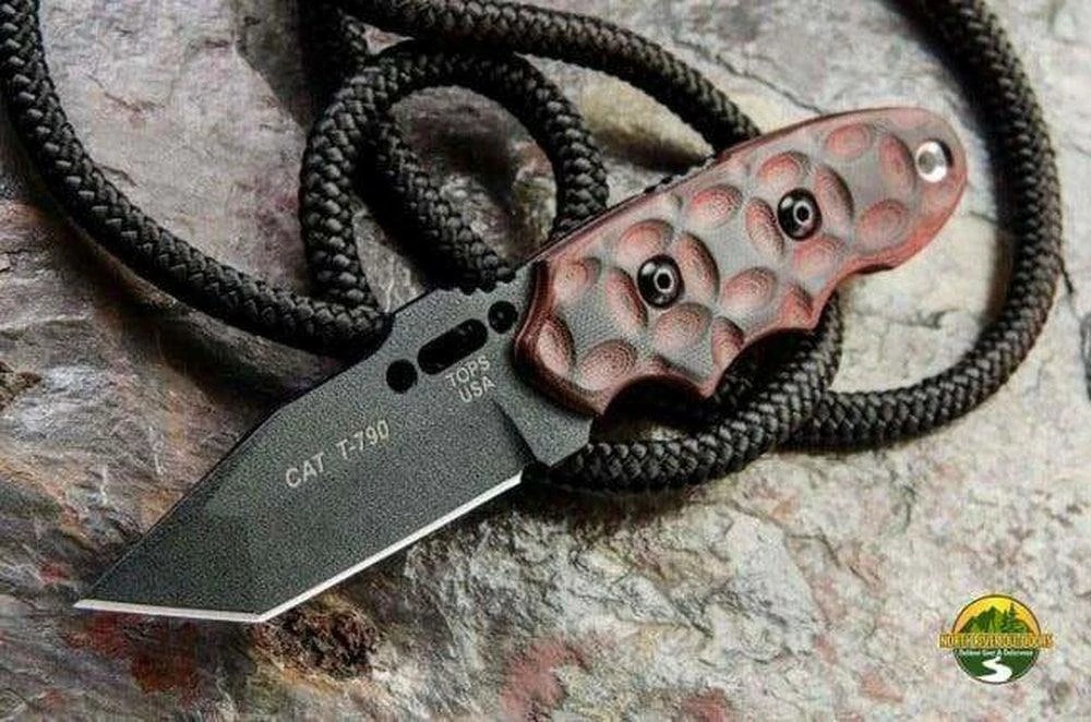 TOPS KNIVES All Knife Brands TOPS C.A.T. 203 Knife - Tanto Point 7 TOPS KNIVES All Knife Brands TOPS C.A.T. 203 Knife - Tanto Point