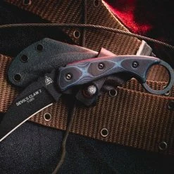 TOPS KNIVES TOPS Devil's Claw 2 Fixed Karambit 3.13" Hawkbill DEVCL-02 15 TOPS KNIVES TOPS Devil's Claw 2 Fixed Karambit 3.13