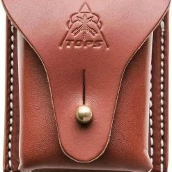 TOPS Knives Bushcraft Leather Belt Pouch All Knife Brands