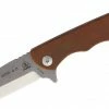 TOPS KNIVES TOPS MSF-4.0 Mini Scandi Flipper Knife 3.25" N690Co Two-Tone Blade All Knife Brands