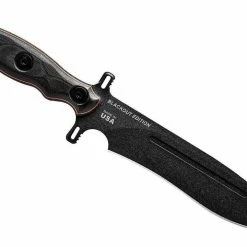 TOPS KNIVES TOPS OP7-02 Operator 7 Blackout Edition Knife All Knife Brands