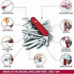Victorinox Swiss Army Multi-Tool SwissChamp Pocket Knife 19 Victorinox Swiss Army Multi-Tool SwissChamp Pocket Knife