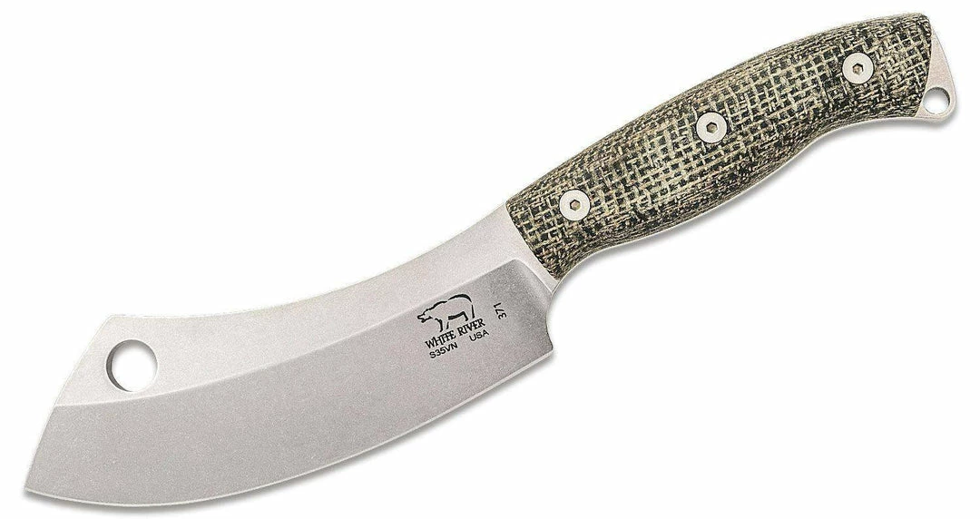 WHITE RIVER KNIVES White River Camp Cleaver Premium S35VN (USA Made) 6 WHITE RIVER KNIVES White River Camp Cleaver Premium S35VN (USA Made)