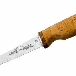 WHITE RIVER KNIVES All Knife Brands White River Fillet Knife 6" 440C Blade, Cork Handle - WRF6-CRK