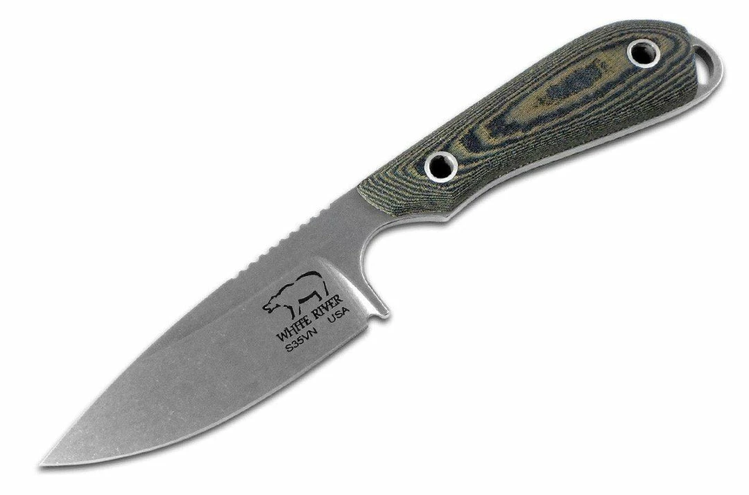 WHITE RIVER KNIVES All Knife Brands White River M1 Caper S35VN Fixed Blade (USA) 6 WHITE RIVER KNIVES All Knife Brands White River M1 Caper S35VN Fixed Blade (USA)