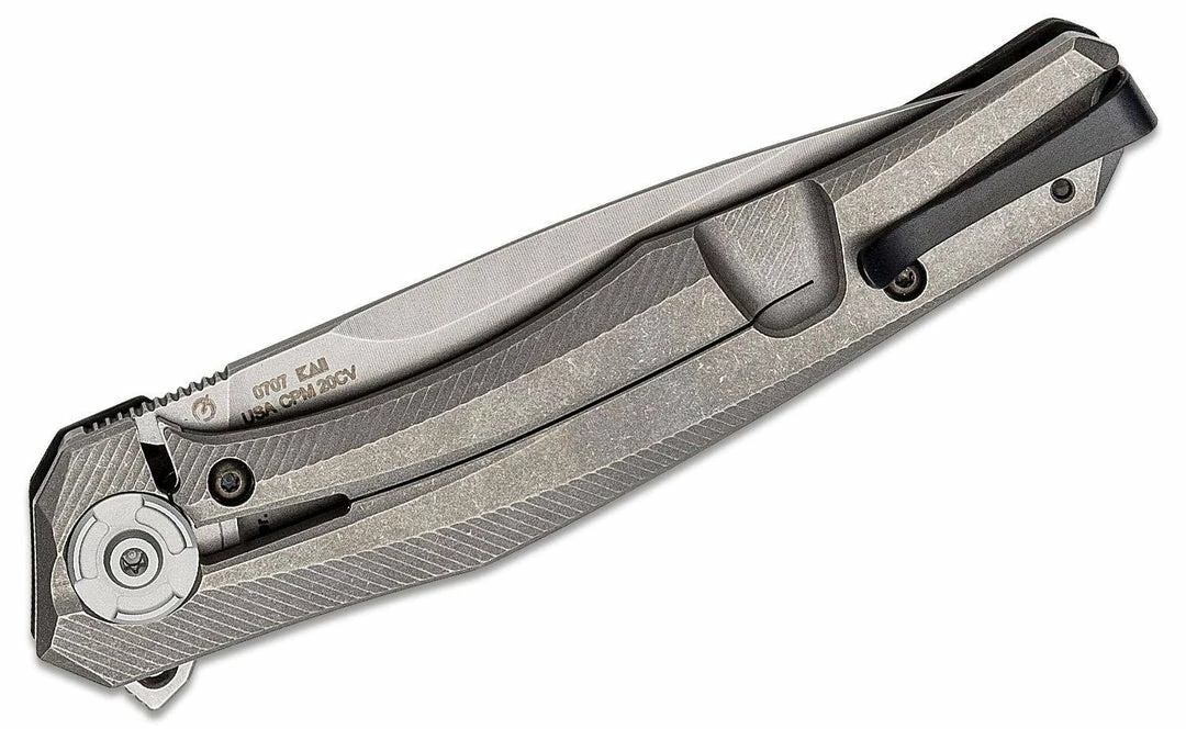 Zero Tolerance 0707 Flipper Knife 3.5" CPM-20CV 5 Zero Tolerance 0707 Flipper Knife 3.5" CPM-20CV