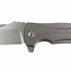 Zero Tolerance 0900 Les George Flipper 2.7" S35VN Stonewashed Blade, Titanium Handles