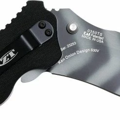 ZERO TOLERANCE ZT 0350TS Assisted 3-1/4" S30V Combo Tiger Stripe Blade 16 ZERO TOLERANCE ZT 0350TS Assisted 3-1/4