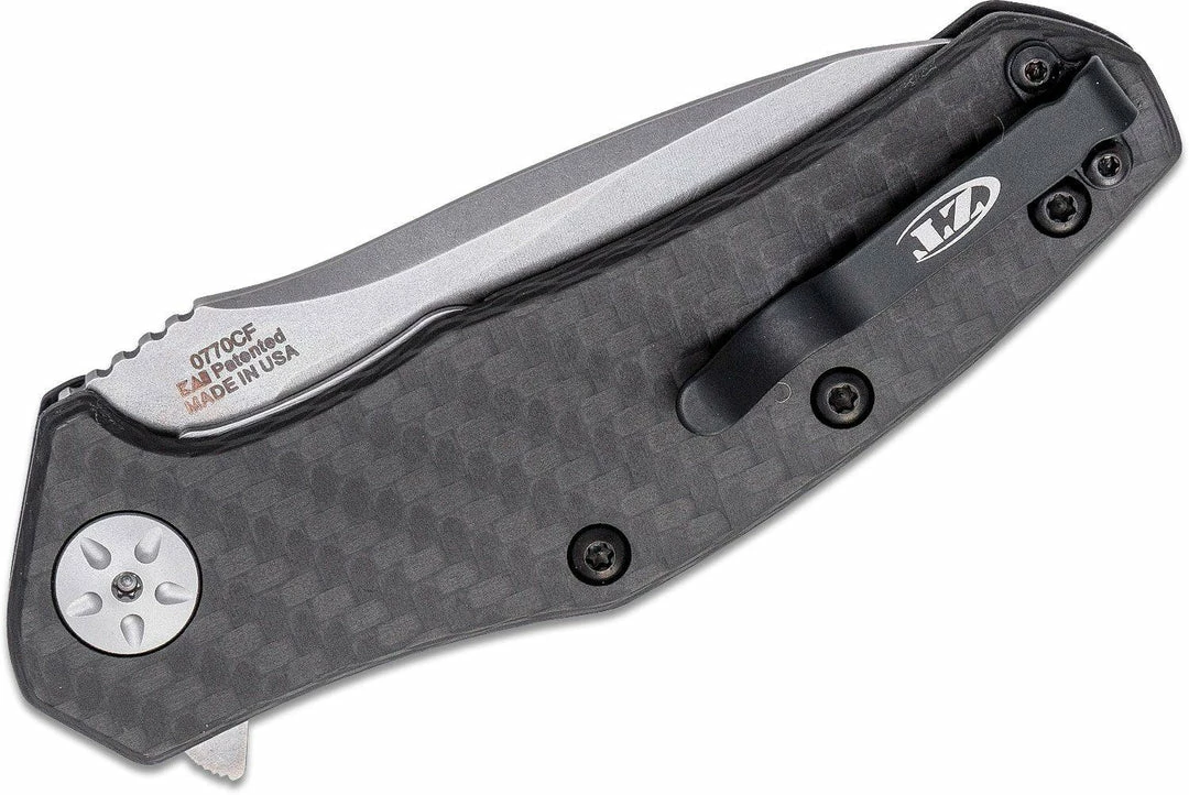 ZERO TOLERANCE ZT 0770CF LinerLock Carbon Fiber Knife (USA) 5 ZERO TOLERANCE ZT 0770CF LinerLock Carbon Fiber Knife (USA)